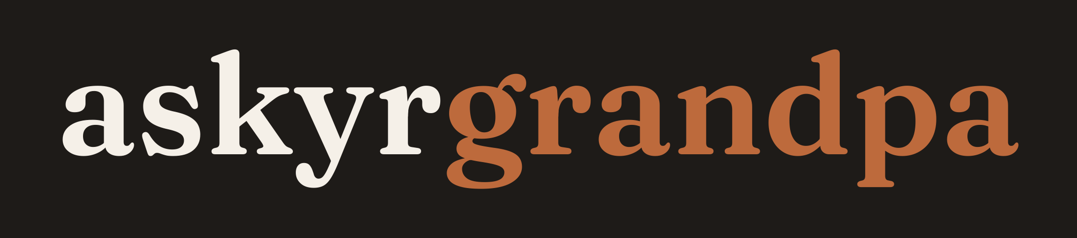 Ask Yr Grandpa